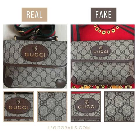 is gucci with black and red lines fake|how to detect gucci bag.